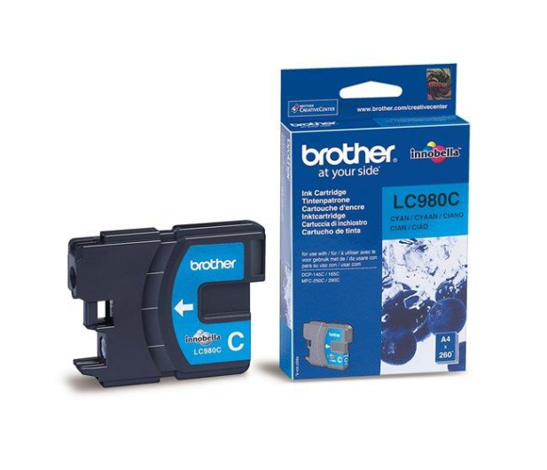 Brother LC980C cyan 260str. - 39066 - zdjęcie 2